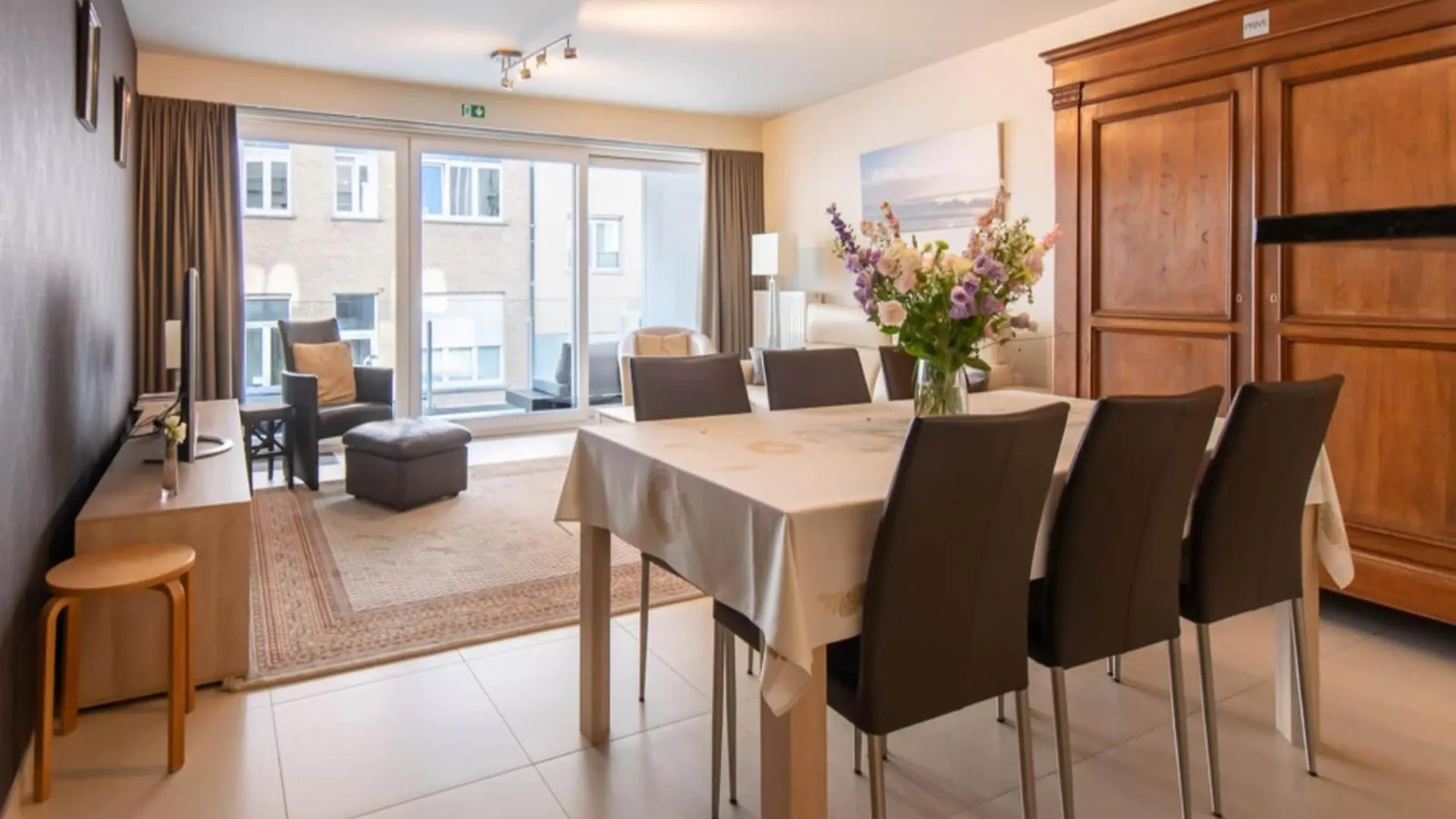 Modern Apartment With Furniture Ostend Belgium